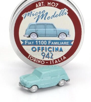 MODELLINO AUTO STATICO OFFICINA 942 FIAT 1100/103 STATION WAGON 1953 BLU 1/76 - Immagine 1 di 4