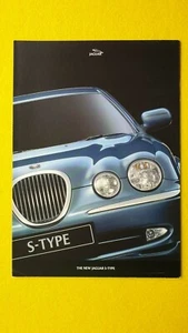 Jaguar S-Type V6 SE V8 S Type car sales brochure catalogue 1999 MINT B - Picture 1 of 5