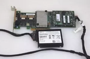 DELL D7RVK 6Gb/ PCI-E 2.0 X8 ( 2 ) Two Minisas Sff-8087 Connections w/ 1GB Cach - Picture 1 of 1