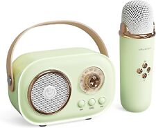 Compact Home Karaoke Machine w/ Mic,Bluetooth and Auto Tune