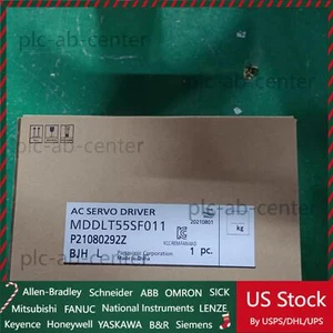 Servo unidad Panasonic MDDLT55SF011 1 PIEZA nueva envío rápido - Imagen 1 de 4