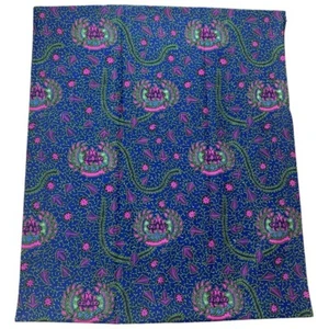 African wax print ANKARA 100% cotton 6 yards fabric Craft/Dress/ Skirt/ NEW !!! - Picture 1 of 7