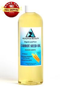 CARROT SEED OIL ORGANIC CARRIER COLD PRESSED PREMIUM FRESH 16 OZ