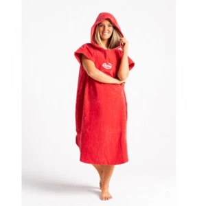 Robie Robes Beach Changing Poncho Small Coral NEW - Picture 1 of 1