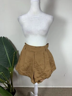 Pantalón corto de bistró Paige para mujer color verde azulado, talla 4 Foto 1 de 4