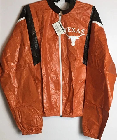 Talent Network Officially Licensed Texas Longhorns Tyvek Jacket Adult XL Cover
