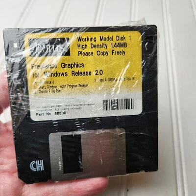 FREELANCE GRAPHICS For Windows Release 2.0 3.5" Floppy Disks Lotus 1991 - Image 1 of 4