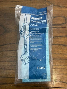 4 Genuine Kenmore (Sears) Canister Vacuum Cleaner Bags # 51195. For 21195, 21295 - Picture 1 of 11