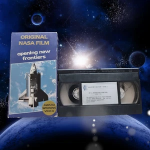 NASA Film; Opening New Frontiers Collector's Ed. VHS Space Shuttle Original HTF - Picture 1 of 9