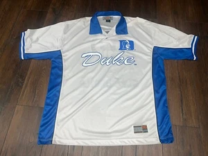 Vintage 90s Tank Duke Blue Devils Short Sleeve Shirt Sz. XXL Team Spirit - Picture 1 of 8