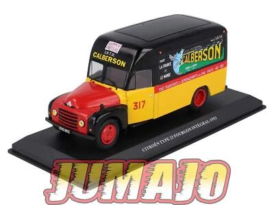 UTC6 Voiture 1/43 IXO Altaya Utilitaire CITROEN : Type 23 Calberson 1953