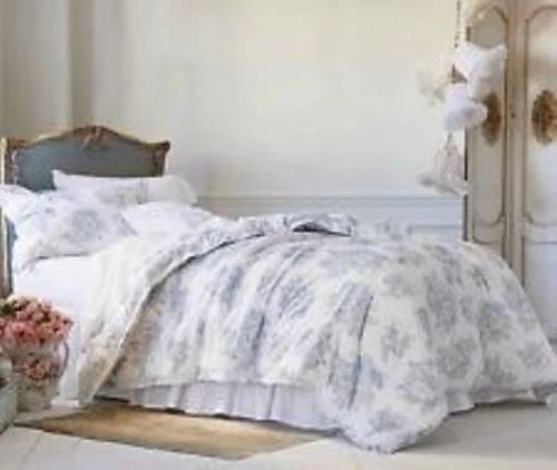 Juego de edredón Simply Shabby Chic Cool estampado floral 2 piezas gemelo azul nuevo - tiene 2 Foto 1 de 1