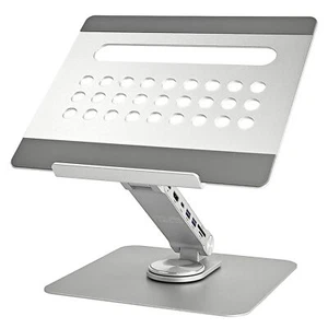 Support Ordinateur Portable 10-16" Réglable en Alliage d'Aluminium Support av... - Afbeelding 1 van 9