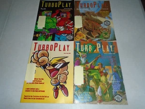 TURBO PLAY MAGAZINE (1992) 4 Issues- TurboGrafx TG16 Turbo Duo TurboPlay Publica - Bild 1 von 6