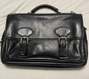Authentic Coach 05237 Laptop Leather Organizer Briefcase