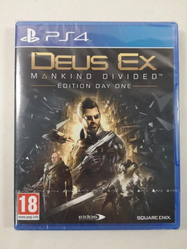Deus EX Mankind Divided Day One Edition Ps4 Square Enix
