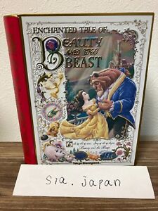 Beauty and the Beast Book Type Empty Can Case Tokyo Disney Resort Land Limited