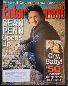 Sean Penn Entertainment Weekly November 28 2003 Jimmy Kimmel Jay-Z. B2:61 - Picture 1 of 10