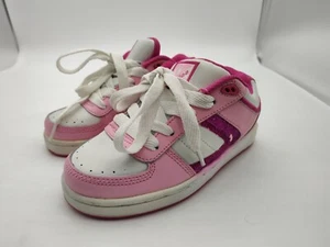 Gallaz-FATE-KIDS-PINK/WHITE-SKATEBOARDING/CASUAL SHOES-GIRL'S SIZE 1-NEW**READ** - Picture 1 of 11