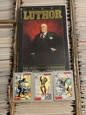 LEX LUTHOR UNAUTHORIZED BIOGRAPHY 1989 DC COSMIC CARD 3 CARD BONUS 1991 superman