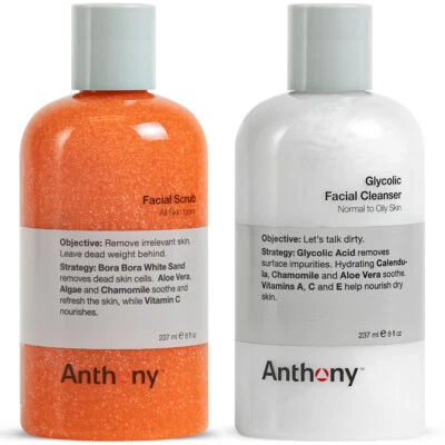 Limpiador facial glicólico Anthony y exfoliante facial Anthony, 8 fl oz Foto 1 de 4