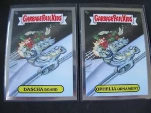 GARBAGE PAIL KIDS 2-CARD SET 2020 Topps Chrome 3 AN1a/b OPHELIA ORN/DASCHA BOARD - Bild 1 von 2