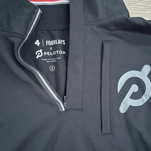 Fourlaps x Peloton Black Women's Hoodie - Picture 1 of 2