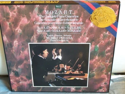 Mozart Piano Concertos Vol. 2 Perahia ECO Euro Edition Dutch Pressings FINE RARE - Image 1 of 4