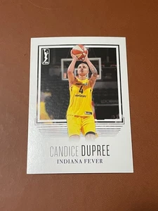 2018 Rittenhouse WNBA #38 Candice Dupree Indiana Fever - Picture 1 of 1