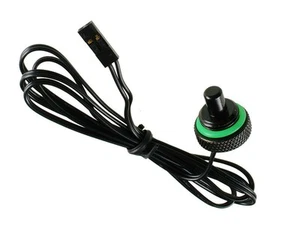 5x Bitspower 1/4 Zoll Temperatur Sensor - matt black - Bild 1 von 2
