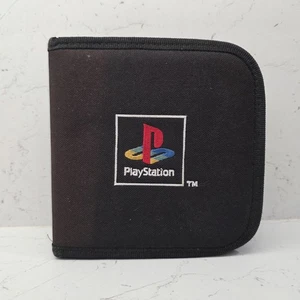 Vintage 90's Official Sony PlayStation One PS1 Disc Holder Wallet - Hold 14 Game - Bild 1 von 12