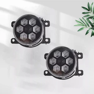 2Pcs White LED FRONT BUMPER FOG LAMP LIGHT For Subaru Crosstrek Impreza 2018-24 - Picture 1 of 16