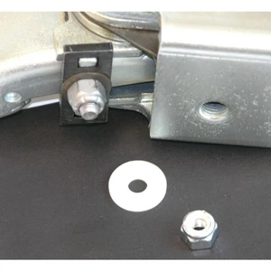 1968-1979 GM Hurst Shifter Handle Bolt Plate Lock Nut and Washer 2pc - Picture 1 of 9