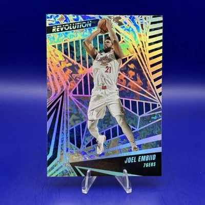 2023-24 Panini Revolution Basketball Joel Embiid Avalanche 95 Philadelphia 76ers - Image 1 of 3