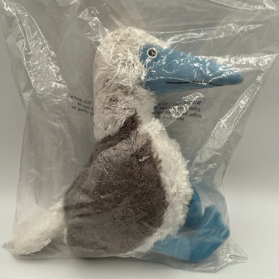 Gund Blue Footed Booby 44532 Bird Plush Stuffed Animal Toy Tags Made for WWF
