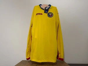 SHIRT Romania 2016 home Joma adult L long NEW - Picture 1 of 6