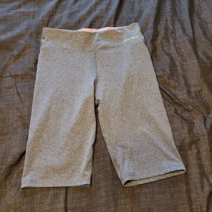 Eddie Bauer Gray Size 14/16 Girls Bicycle Athletic Shorts "Live Your Adventure" - Picture 1 of 9