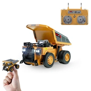 1/64 RC Dump Truck,Mini Dump Truck Toy,8-Channel Remote Control Toy with Meta... - Picture 1 of 7