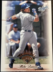 Tarjeta Leaf Mike Piazza #203 1997 ¡Los Angeles Dodgers! A5 - Imagen 1 de 2
