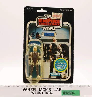 Figura de acción Kenner Dengar Bounty Hunter 45 Back-A Star Wars ESB 1981 NUEVO MOSC Foto 1 de 4
