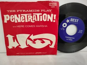 THE PYRAMIDS - "PENETRATION - HERE COMES MARSHA" / BEST RECORDS 1963 - Bild 1 von 2