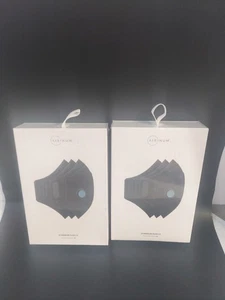 LOTTO 2 filtri aria maschera viso aria urbana Airinum 2.0 nero medio confezione da 3 - Foto 1 di 5