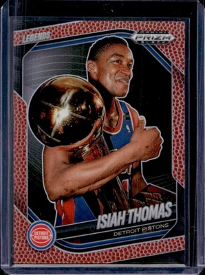 Pistones Prizm #160/225 de baloncesto Prizm Black Isiah Thomas Legends 2024-25 Foto 1 de 2