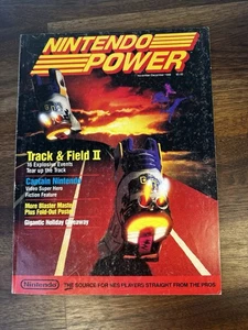 Nintendo Power Magazin Track & Field II Nov/Dez 1988 inklusive Poster - Bild 1 von 11