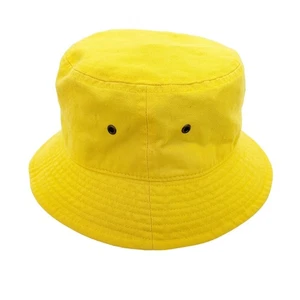 The Hat Depot Yellow Bucket Hat S/M - Picture 1 of 5