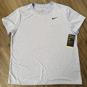 NEU Nike Damen Dri-Fit Legend T-Shirt - XL - blau - AQ3210 - Neu mit Etikett - Bild 1 von 7