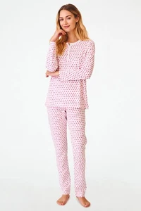 Pigiama Roller Rabbit - The Originals - Cuore - Rosa - Medium - Ottime condizioni - Foto 1 di 19