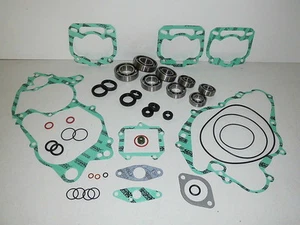 SKF C4 + C3 Motor Motorlager Dichtsatz Simmerringe Aprilia RS RX MX SX 125 - Picture 1 of 1