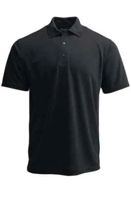 Camisa Polo Paragon Plus Para Hombre Talla L Negra Absorbente Prueba de Enganches UPF 30+ Golf Nueva con Etiquetas Foto 1 de 4