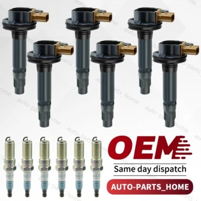 Bobinas de encendido UF646 bujías SP534 para Ford Transit-150 250 350 F150 3,5 L V6 Foto 1 de 4